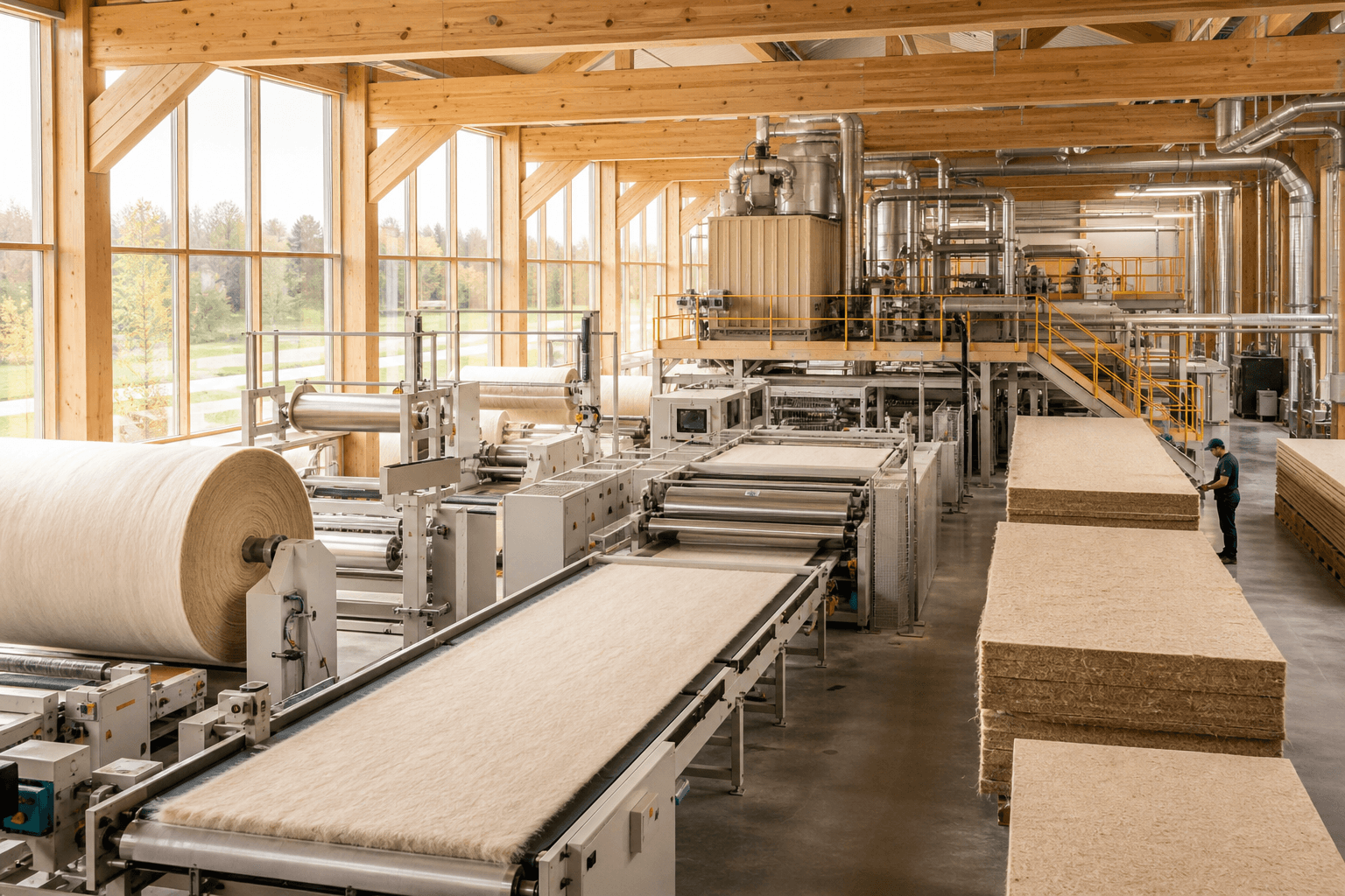 Representative industrial hemp material refinement environment